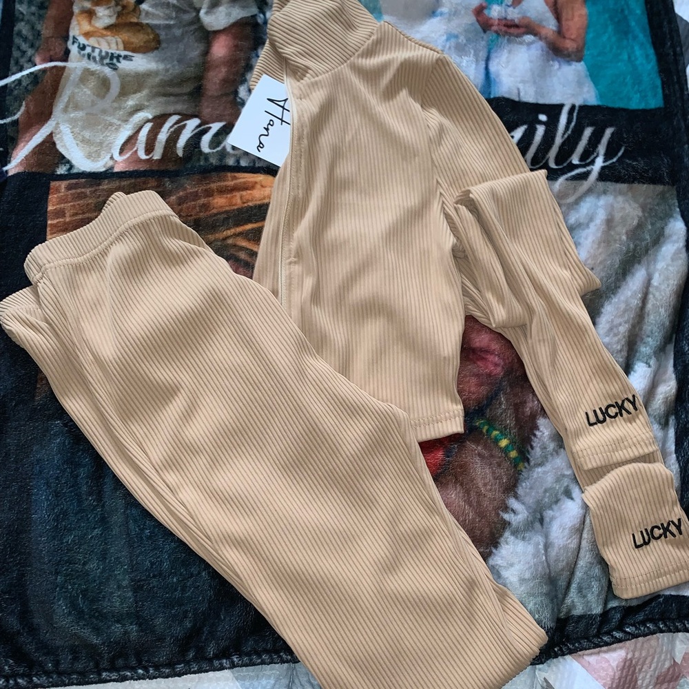 Lucky label set